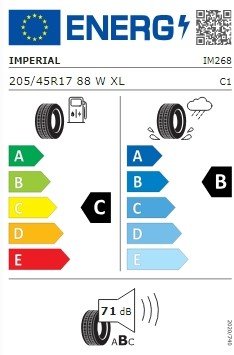 IMPERIAL ECOSPORT2 205/45/R17 88W XL