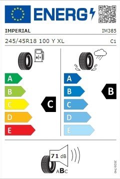 IMPERIAL  ECOSPORT2 245/45/R18 100Y XL