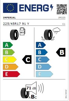 IMPERIAL ECOSPORT2  225/45/R17 91Y