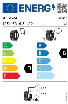 IMPERIAL ECOSPORT2 195/45/R16 84V XL