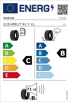 TRISTAR SPORTPOWER2 215/45/R17 91Y XL