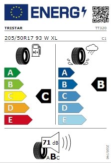 TRISTAR SPORTPOWER2 205/50/R17 93W XL
