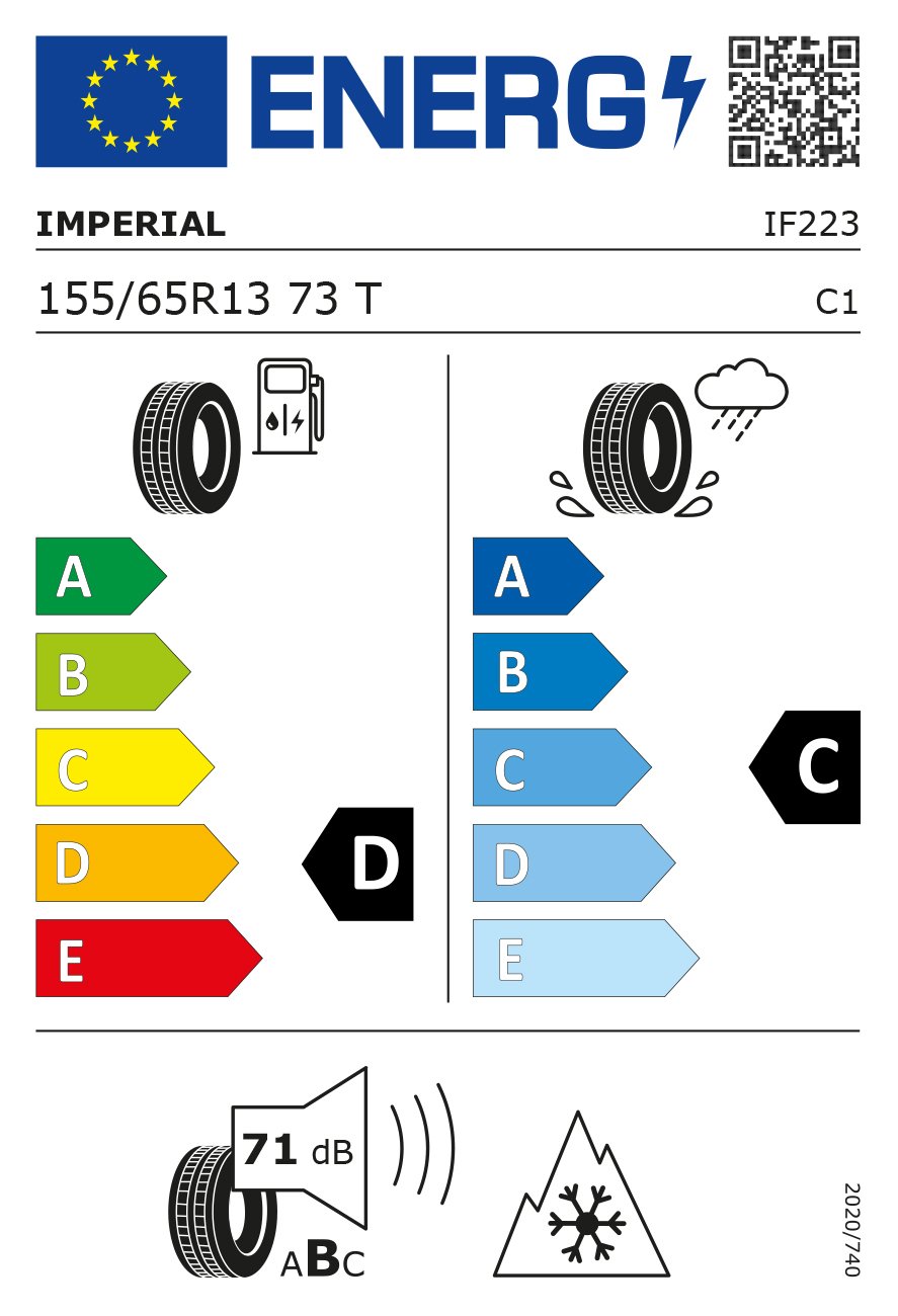 IMPERIAL AS DRIVER 155/65/R13 73T 4 STAGIONI