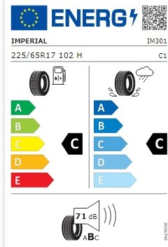 IMPERIAL ECOSPORT SUV 225/65/R17 102H
