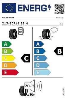 IMPERIAL ECODRIVER5  215/65/R16 98H