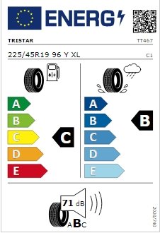 TRISTAR SPORTPOWER2 225/45/R19 96Y XL