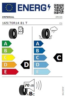 IMPERIAL ECODRIVER4 165/70/R14 81T