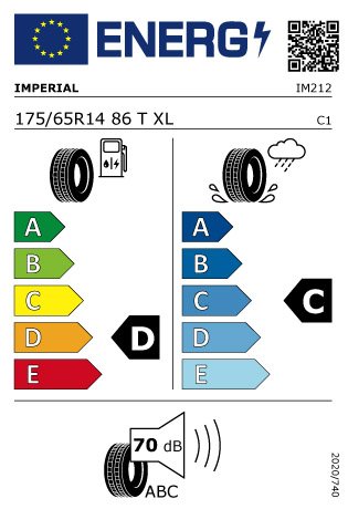 IMPERIAL ECODRIVER4  175/65/R14 86T XL