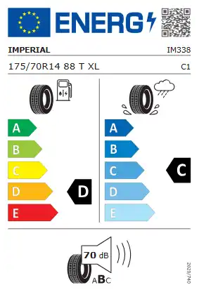IMPERIAL ECODRIVER4 175/70/R14 88T XL