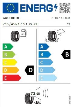 GOODRIDE 215/45/R17 91W XL Z-107