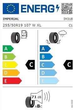 IMPERIAL ECOSPORT SUV 255/50/R19 107W XL
