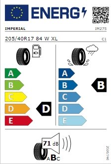 IMPERIAL ECOSPORT2 205/40/R17 84W XL