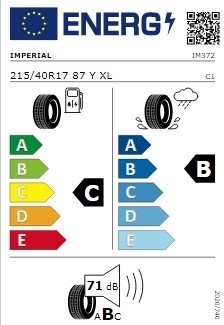 IMPERIAL ECOSPORT2 215/40/R17 87Y XL