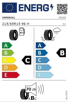 IMPERIAL ECODRIVER5  215/65/R15 96H