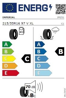 IMPERIAL ECODRIVER5 215/55/R16 97V XL