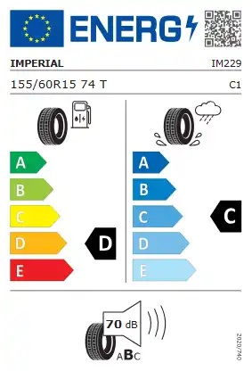 IMPERIAL ECODRIVER4 155/60/R15 74T