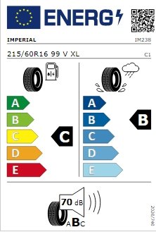 IMPERIAL ECODRIVER5 215/60/R16 99V XL