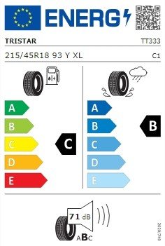 TRISTAR SPORTPOWER2 215/45/R18 93Y XL