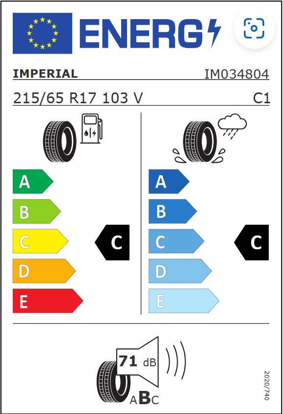 IMPERIAL ECOSPORT SUV 215/65/R17 103V XL