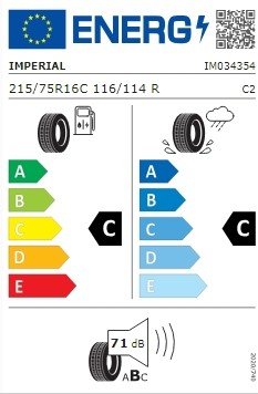 IMPERIAL ECOVAN3 RF19 215/75/R16C 116/114R