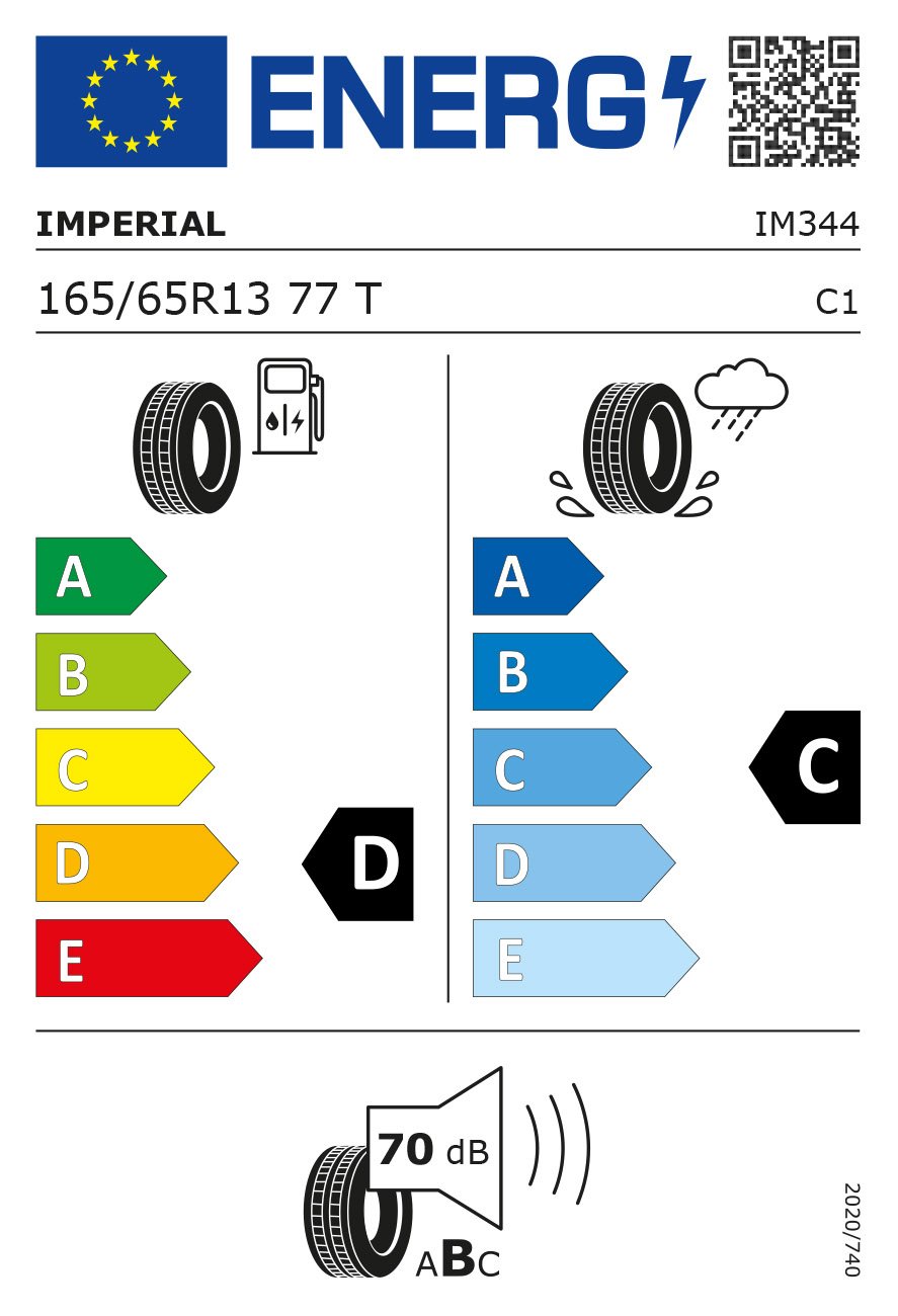 IMPERIAL ECODRIVER4 165/65/R13 77T