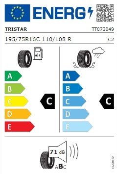 TRISTAR POWERVAN 195/75/R16C 110/108R