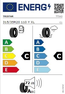 TRISTAR SPORTPOWER SUV 315/35/R20 110Y XL
