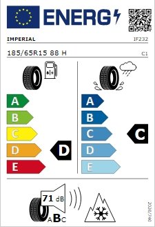 IMPERIAL AS DRIVER 185/65/R15 88H 4 STAGIONI