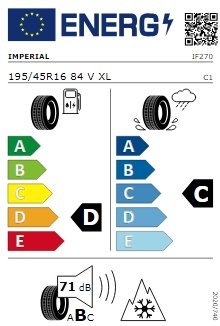 IMPERIAL AS DRIVER 195/45/R16 84V XL 4 STAGIONI