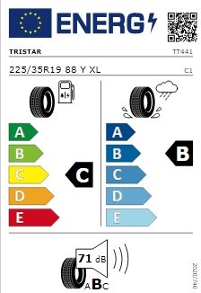 TRISTAR SPORTPOWER2 225/35/R19 88Y XL
