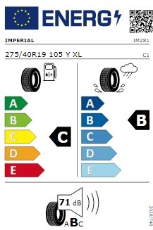 IMPERIAL ECOSPORT2 275/40/R19 105Y XL