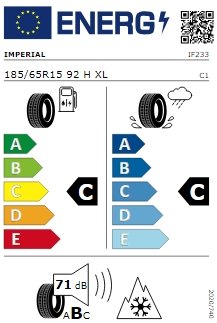 IMPERIAL AS DRIVER 185/65/R15 92H XL 4 STAGIONI