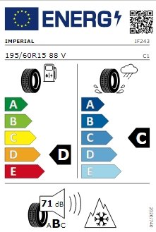 IMPERIAL AS DRIVER 195/60/R15 88V 4 STAGIONI