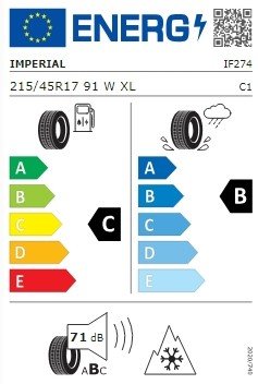 IMPERIAL AS DRIVER 215/45/R17 91W XL 4 STAGIONI