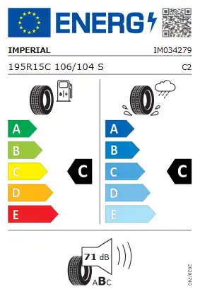 IMPERIAL ECOVAN3 195/R15C 106/104S