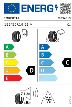 IMPERIAL AS DRIVER 185/50/R16 81V 4 STAGIONI