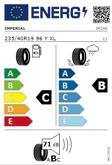 IMPERIAL ECOSPORT2 235/40/R19 96Y XL