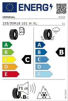 IMPERIAL AS DRIVER 235/50/R18 101W XL 4 STAGIONI