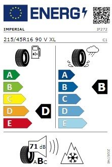 IMPERIAL AS DRIVER 215/45/R16 90V XL 4 STAGIONI