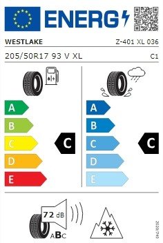 WESTLAKE 205 / 50 R17 93 V Z-401 4S XL4S 205/50/R17 93W XL 4 STAGIONI