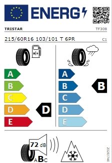 TRISTAR VAN POWER AS 215/60/R16C 103/101 T QUATTRO STAGIONI