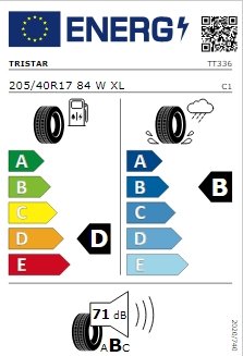 TRISTAR SPORTPOWER2 205/40/17 84W XL