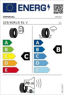 IMPERIAL ECODRIVER5 205/60/R15 91V