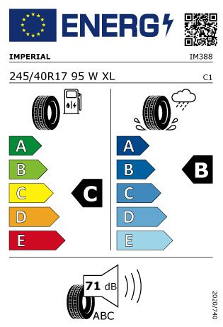 IMPERIAL ECOSPORT2 245/40/R17 95W XL