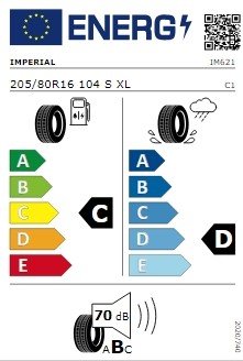 IMPERIAL RF07 205/80/R16 104S XL AT