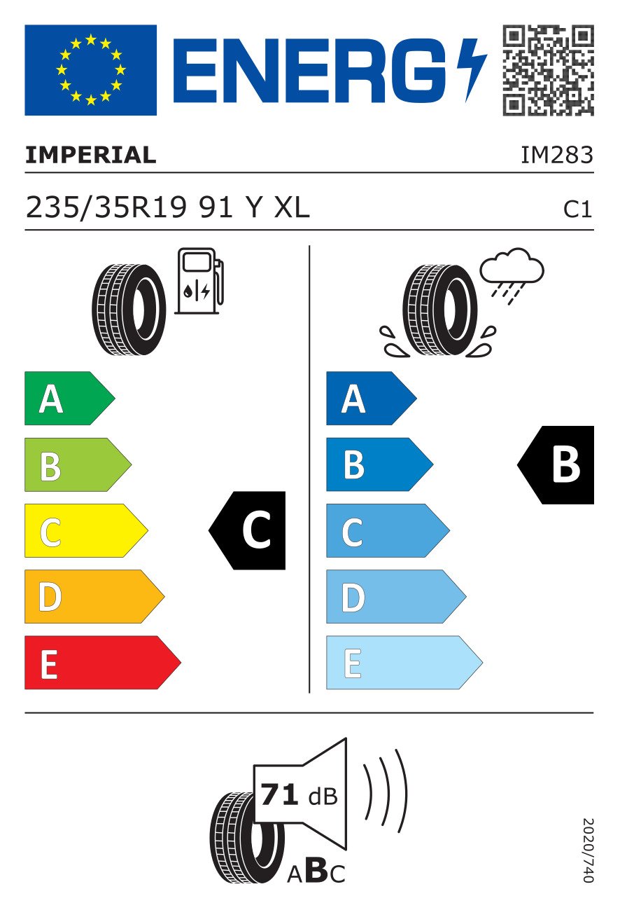 IMPERIAL ECOSPORT2 235/35/R19 91Y XL