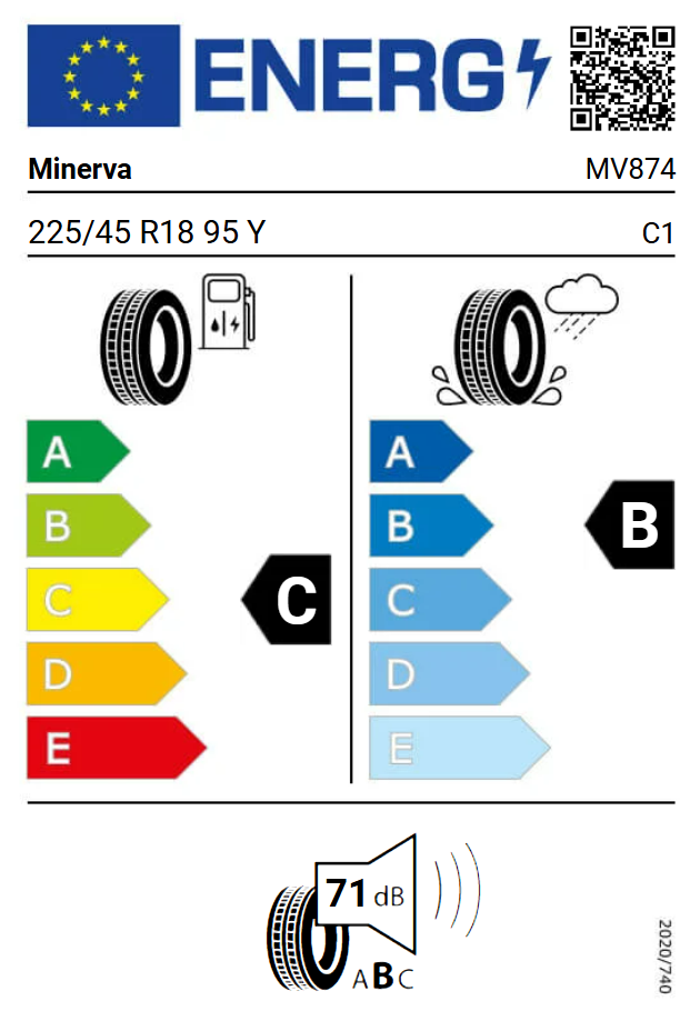 MINERVA F205 225/45/R18 95Y XL