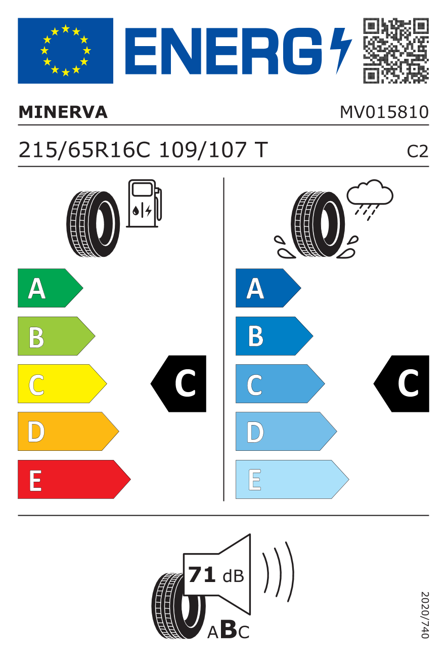 MINERVA TRANSPORT 8PR 215/65/R16C 109/107T