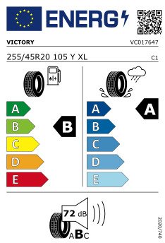 VICTORY ROAD PRO 255/45/R20 105Y XL BRAND IMPERIAL/TRISTAR